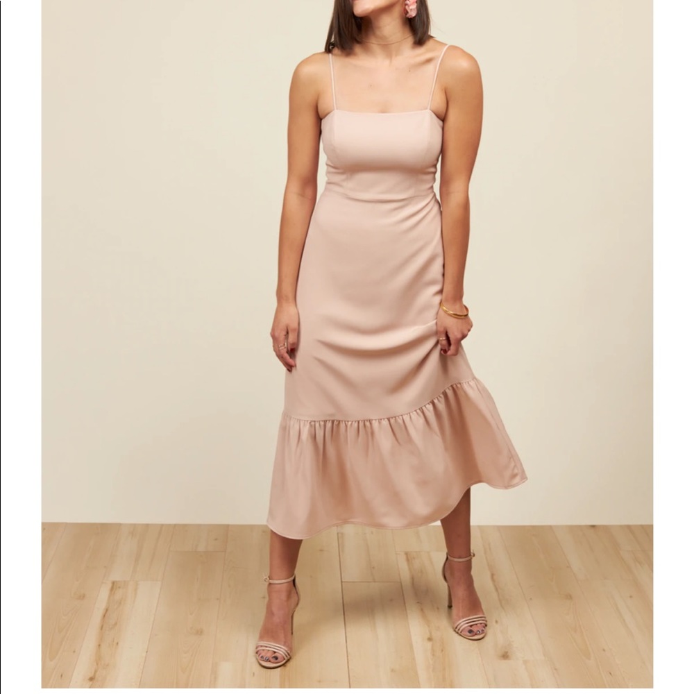 Park & Fifth Blush Singer Bridesmaid Dress
